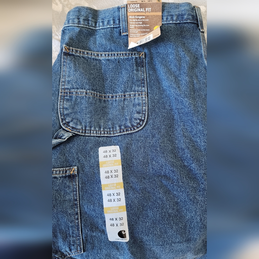Carhartt Men's Loose Original Fit Jeans 48x32
